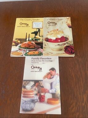 Culinary Classics Cookbook by century 21 vintage books set of 3